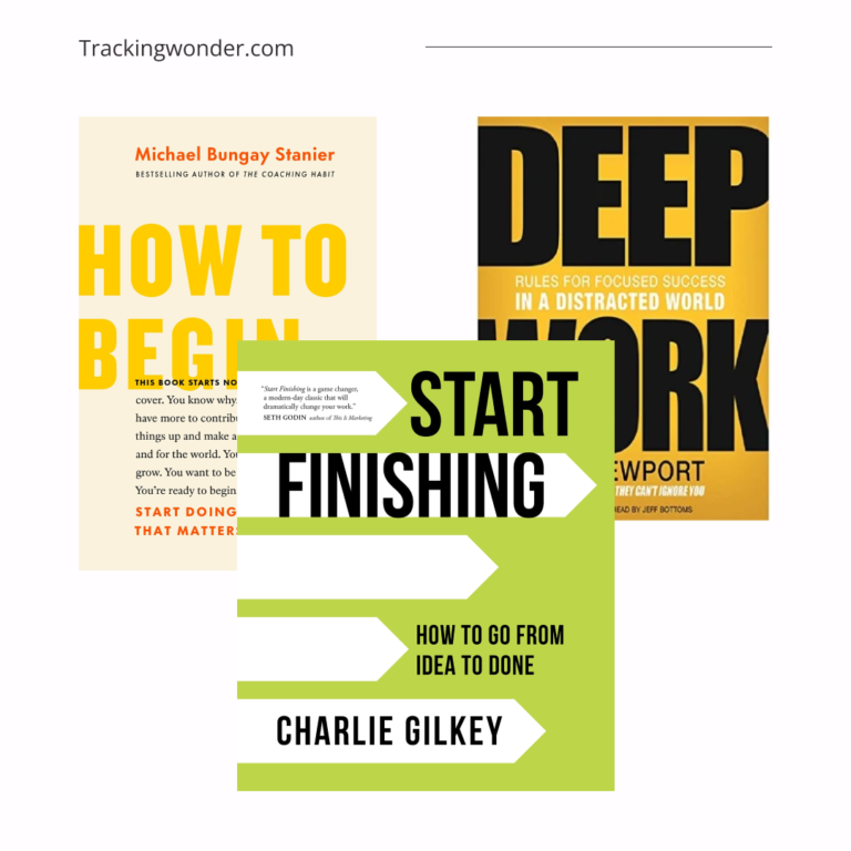 Three (3) Productivity Books for Advancing Big Ideas